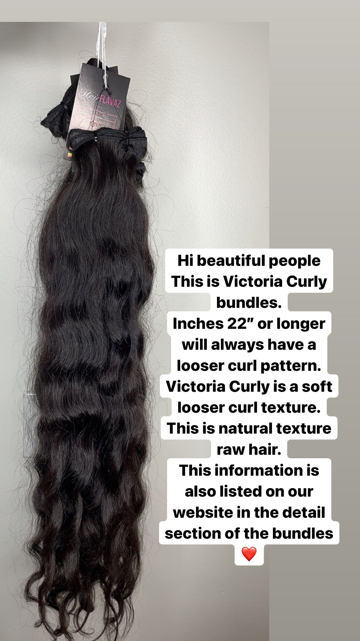 Victoria Curly    (Raw Hair)