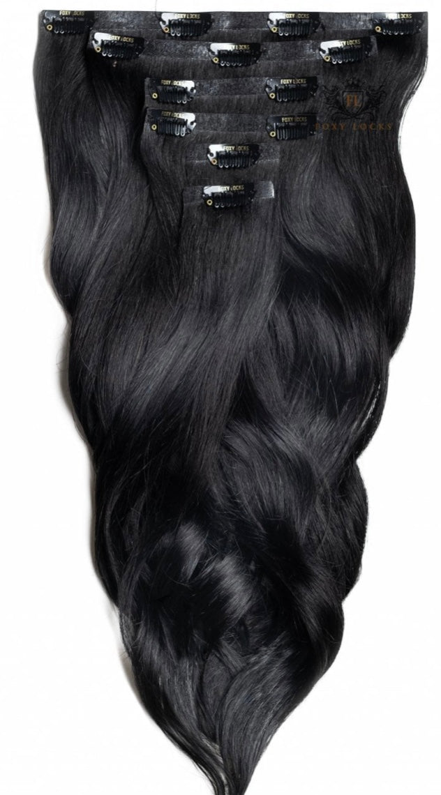 Clip In Extensions        (Raw Hair)