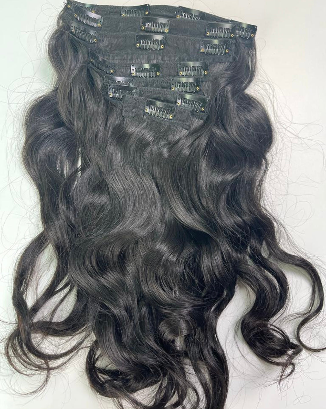 Clip In Extensions        (Raw Hair)