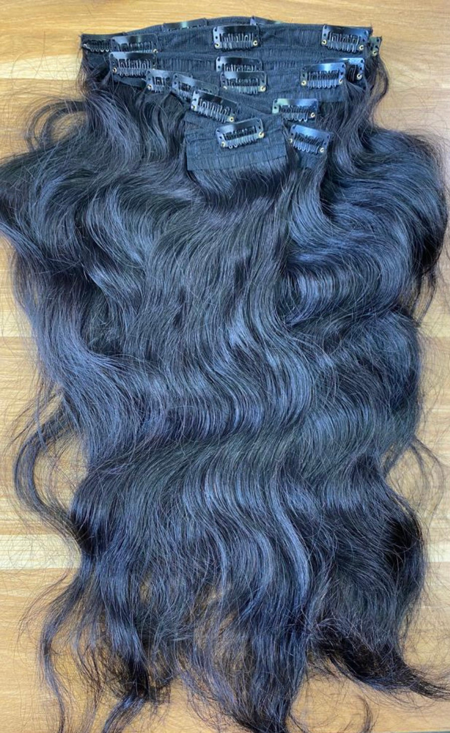 Clip In Extensions        (Raw Hair)